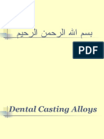 Dental Casting Alloys 2nd Year