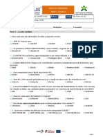 Ficha Avaliação - Arquitetura de Computadores