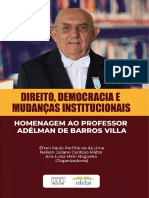 Direito, democracia e mudanças institucionais