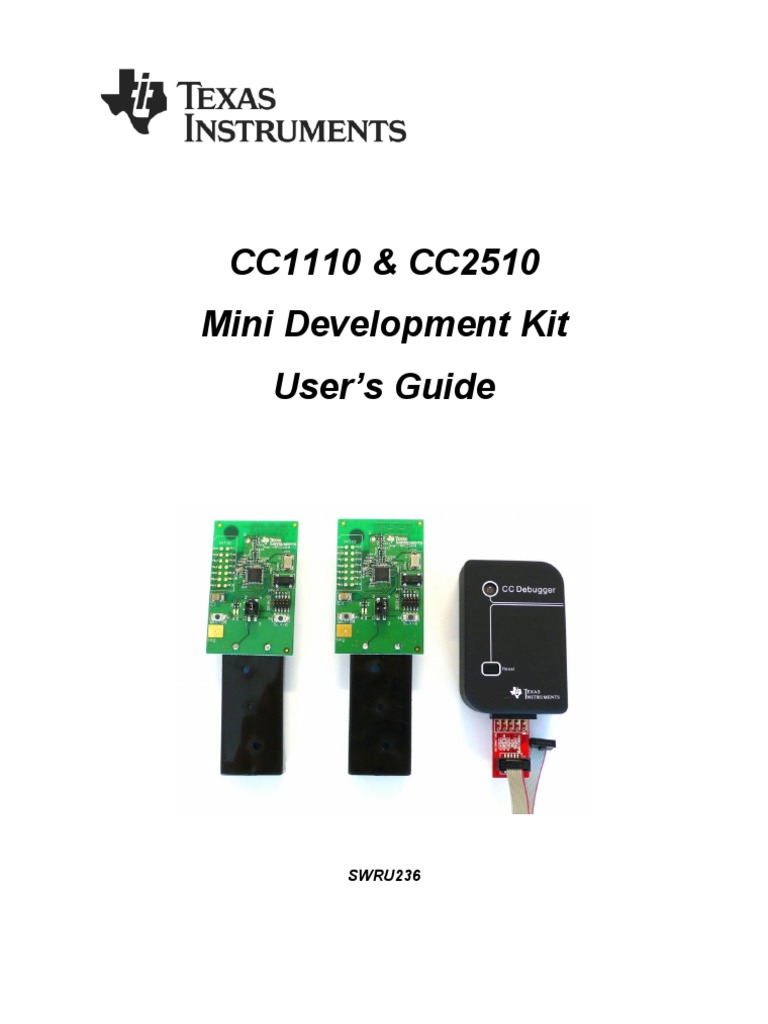 TIS CC1110DK User-Guide | PDF | Embedded System | Personal Computers