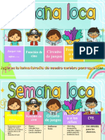 Semana Loca - para Preescolar