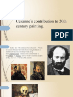 Cezanne's Contribution To 20th Century Painting