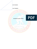 Estadistica-Regresion Lineal