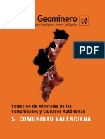 Minerales Comunidad Valenciana
