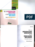 De La Integración Educativa A La Educación Inclusiva Cap1 - 37a52