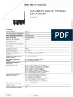 Disjuntores EasyPact EZC - EZC250N3250