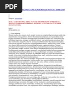 Download Tesis Pengaruh Kompetensi Sumber Daya Manusia Terhadap Kinerja Pt by Endang Mudjiastuti SN60440046 doc pdf