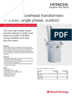 Micro-Pole Overhead Transformers - 9AKK107046A4207