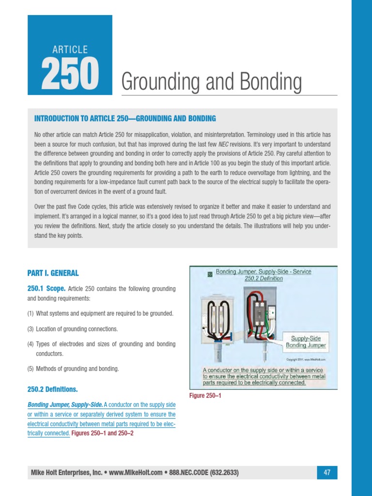 Understanding NEC Grounding & Bonding | PDF | Electrical Wiring ...