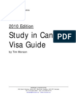 Study in Canada Guide Study Permit 2010