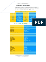 Vocabolario Italiano-Griko