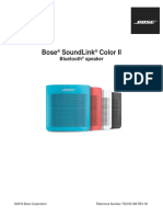 Bose Soundlink Color Ii: Bluetooth Speaker