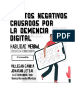 Efectos Negativos Causados Por La Demencia Digital (Corrección)