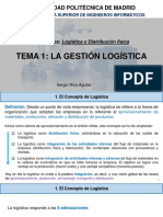 Tema 1. La Gestión Logística