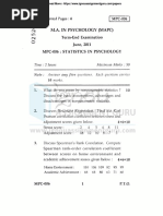 MPC 006 Previous Year Question Papers by