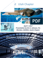 Indoor Pool Design Utah Ashrae 040717