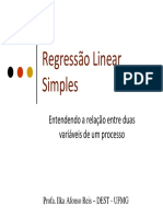 PAE - Engenharia09A - Regressão Linear Simples