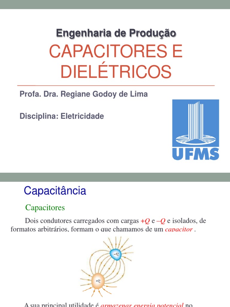 Capacitores e Dielétricos | PDF | Capacidade elétrica | Capacitor