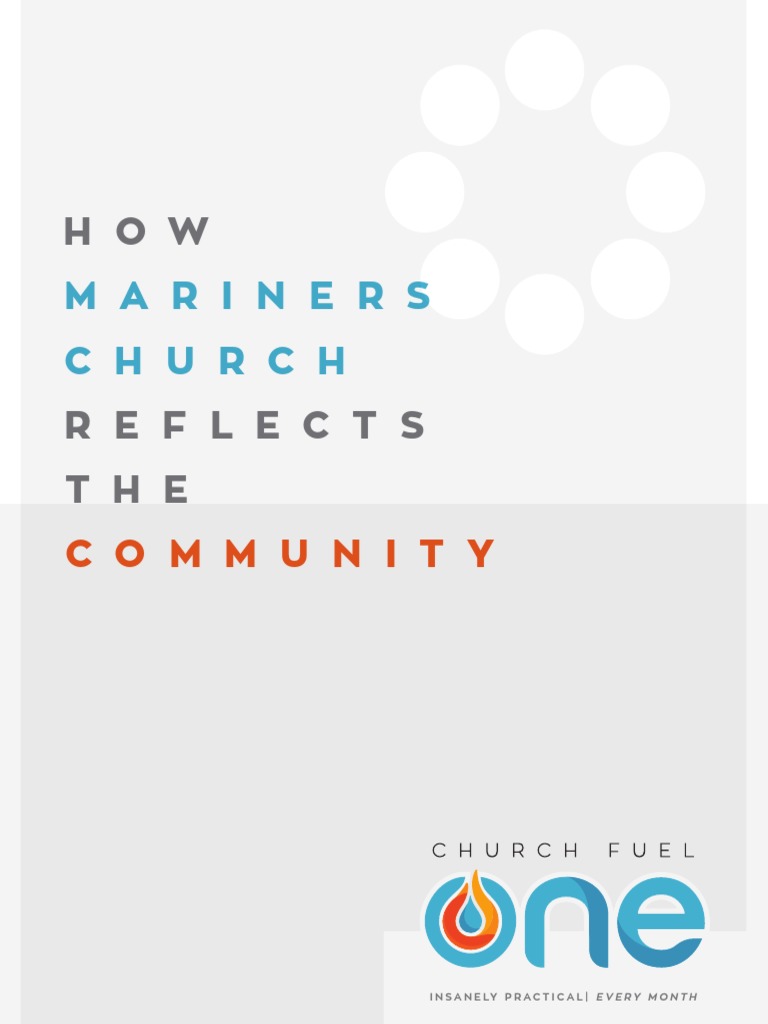 How Mariners Church Reflects It S Community PDF Sermon
