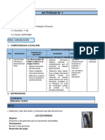 5° Grado - Actividad Del Dia 04 de Julio