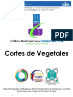 Cortes de Vegetales