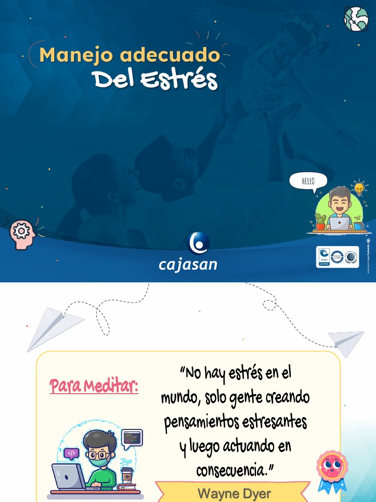 Manejo del Estrés Laboral Efectivo | PDF | Estrés (biología) | Burnout ...