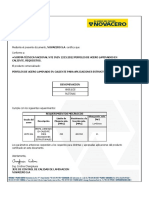 Certificado Perfiles Estructurales Mécanica Tipo II Novacero A Dermigon