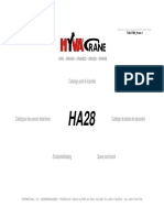 HA28 - Catálogo de Peças
