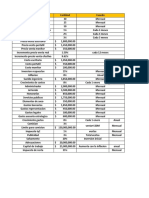 Excel Taller 4