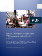 Estudio-Geosismico de Refracción Sismica para La Caracterización Del Terreno en El Conjunto Urbano Tlalpan Ubicado en La Delegación Coyoacán