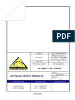 Instrumentacion y Control SGC-PR-003-PI-Rl