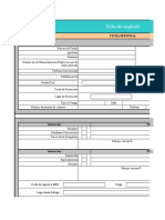 Plantilla de Ficha de Empleado