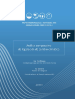 Análisis de leyes climáticas en 12 países