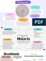 Mapa Mental Diagrama de Lluvia de Ideas Con Formas Orgánicas Colorido