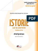 Istorie Clasa a VI- a caiet de Lucru varianta Editabila