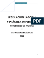 Legislación Laboral y Practica Impositiva 2012