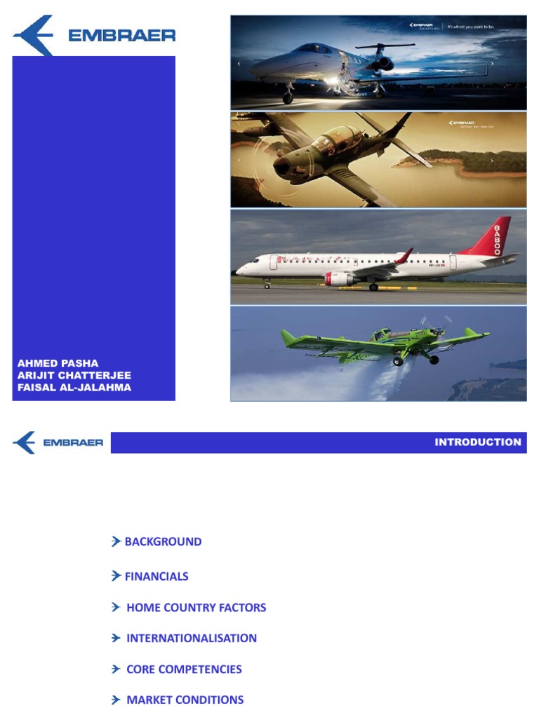 Embraer's Success Factors and Workforce | PDF | Technology & Engineering
