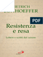 (Classici del pensiero cristiano) Dietrich Bonhoeffer - Resistenza e resa. Lettere e scritti dal carcere-San Paolo Edizioni (2015)