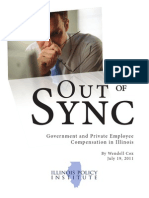 Out of Sync: Government and Private Employee Compensation in Illinois