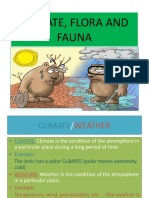 CLIMATE, FLORA AND FAUNA