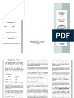 Reglamento Escolar. 22-23 ACTUALIZADO