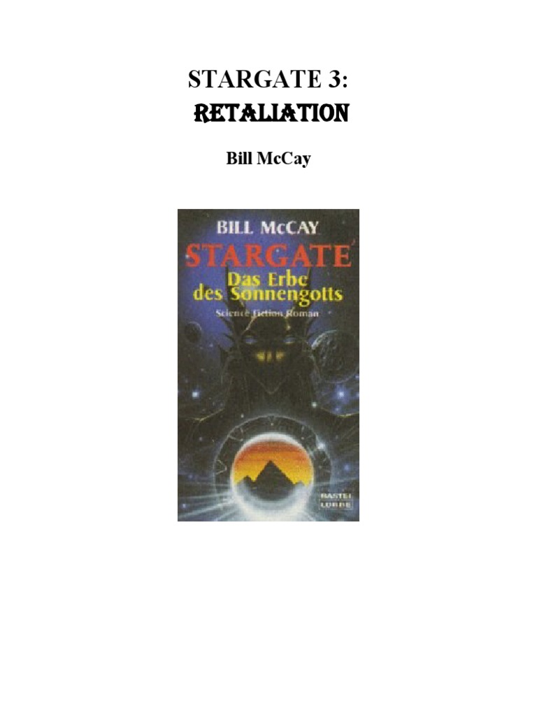 3 - Stargate Retaliation en Español | PDF | Stargate