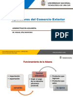 Operadores Del Comercio Exterior: Administración Aduanera Dr. Miguel Díaz Matayoshi