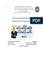 Procesos Administrativos - Sistemas de Organizacion