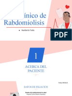 Caso Clinico Rabdomiolisis