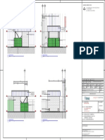 Detalhes de elevações de estrutura industrial