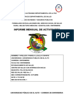 Informe Mensual Octubre