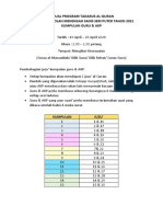 Jadual Tadarus Guru&akp Seseri 2021