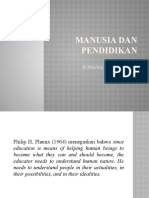 PP Manusia Dan Pendidikan