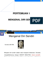 Pertemuan 1: Mengenal Diri Sendiri